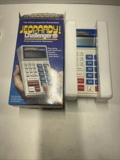 Jeopardy Challenger Game Electronic Official Scorekeeper 1987