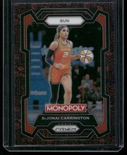 2024 Panini Prizm Monopoly WNBA #17 DiJonai Carrington Classic Icons Red Prizm