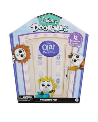 Doorables Olaf Presents Collection Peek, Collectible Blind Bag Figures, Kids Toy