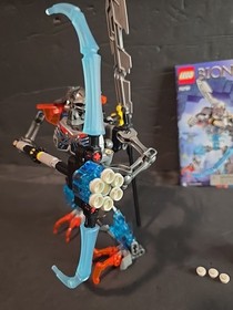 LEGO BIONICLE: Skull Warrior (70791) with Mask of Ice * Missing 3 White Caps *