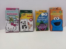 New Flash Cards Lot Hello Kitty Sesame Street...
