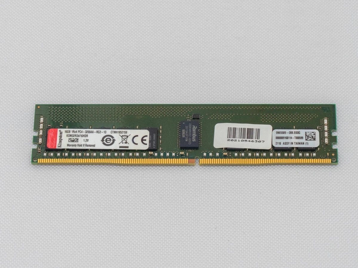Kingston DDR4 SDRAM 16 GB Total Capacity Memory (RAM) for sale | eBay