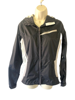 Helly Hansen Helly Tech Waterproof Hooded Rain Jacket Women s Small Black