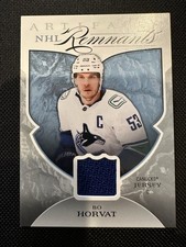 2022-23 Upper Deck Artifacts Hockey Bo Horvat #NR-BH NHL Remnants Patch
