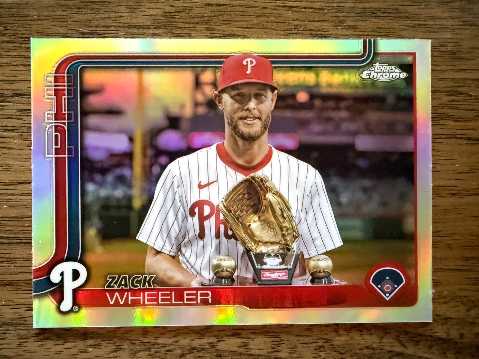 2025 Topps Chrome Zack Wheeler - Image Variation - #189
