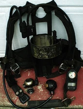 MSA Air Mask Tank Harness SCBA Firefighter Fire Fighter Rescue Equipment