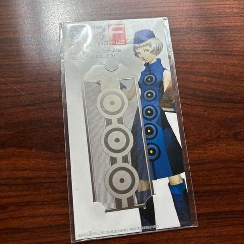Persona 3 Elizabeth Bookmark PlayStation.com Bonus Unopened New