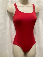 BODY WRAPPERS Ballet Dance Cross Back LEOTARD Scarlet Ladies Small FC600