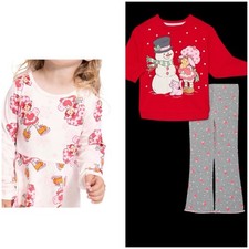 Girls Dress Set Strawberry Shortcake Dress  Pant Set Size 3T NEW WITH TAGS