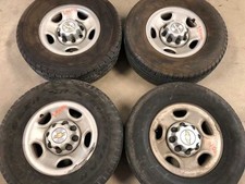 03-10 Silverado Sierra Express 2500 Used 8 Lug 16x6-12 Set Of 4 Wheel W Caps
