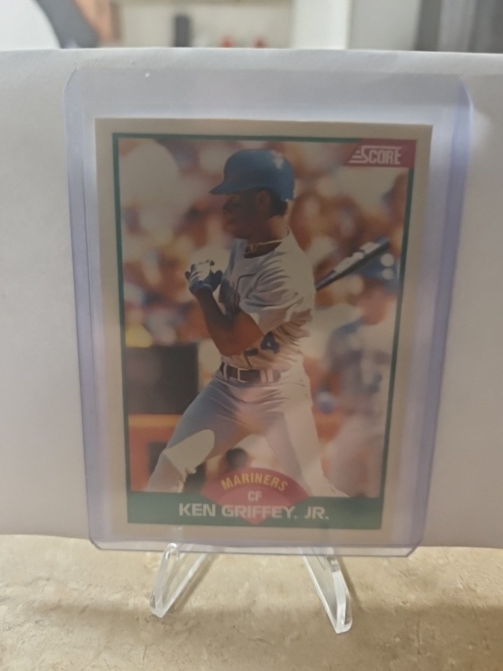 1989 Score Rookie & Traded Baseball # 100T Ken Griffey Jr. RC