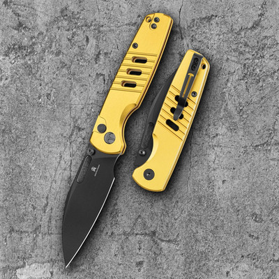Bestech Knives Vector Folding Knife 3.13'' D2 Tool Steel Blade Aluminum Handle