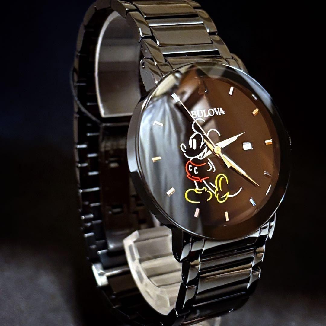 BULOVA Mickey Mouse Wristwatch Limited Edition Black Color | eBay