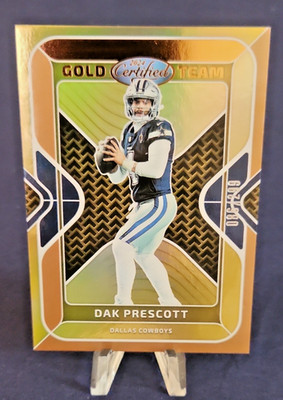 2024 Panini Certified - Gold Team Dak Prescott #GT-DPT Mirror Bronze 86/299