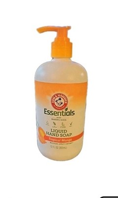 Arm & Hammer Essentials Tropical Mango Scent Liquid Hand Soap, 12 fl oz
