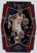 2021-22 John Collins Select Premier Level Red Prizm Die-Cut /175 #103 (D1399)