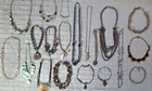 20-Piece Vintage Estate Costume Jewelry Necklace Mixed Lot Boho Vibe Good Cond