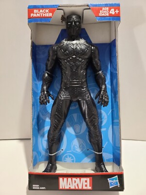 Black Panther 9-1/2'' Vinyl Figure. The King of Wakanda T'Challa. Marvel / Hasbro