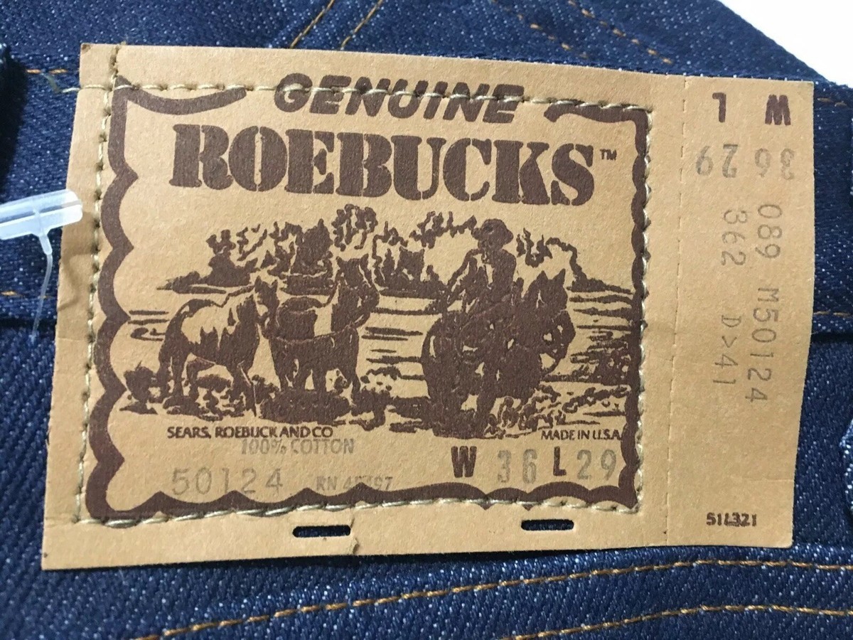 Vtg Genuine Sears Roebucks Jeans 36x29 Bootcut Western Vtg Genuine Sears Roebucks Jeans 36x29 Bootcut Western