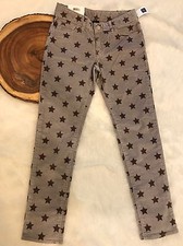 Gap kids 1969 7 regular super skinny corduroy pants stars adjustable waist new