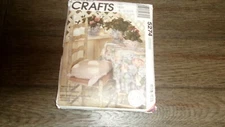 McCALLS CRAFTS UNCUT 5274 SEWING PATTERN HOME DECOR SEAT COVER TABLECLOTH MATS
