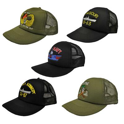 Baseball Cap Mesh Embroidered Light Hiking Camping Hunting Fishing Topgun Hat