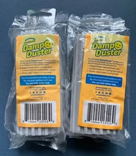 2 Damp Duster Scrub Daddy (Grey) *NEW SEALED IN PACKAGE! 2 pack deal 