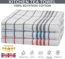 Tea Towels Wonderdry 100% Cotton Kitchen Cloths Dish towel cleaning Bar Cloth UK