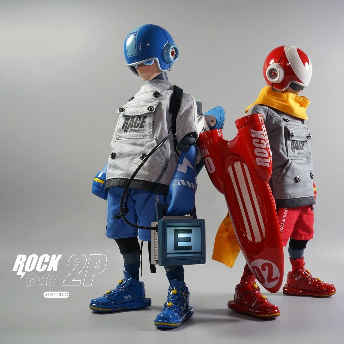 J.T STUDIO ROCK GAKI 2Packs 1/6th Limited Collectible Action J.T STUDIO ROCK GAKI 2Packs 1/6th Limited Collectible Action