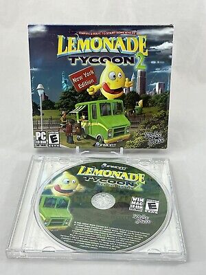 CRAZY BURGER & LEMONADE TYCOON 2 ( PC Computer GAMES ) Windows 98