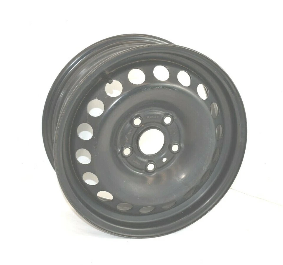 VW Volkswagen Jetta Golf Beetle 2012-2019 OEM llanta delantera o trasera de acero R15 Foto 2 de 4