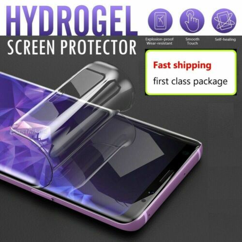 [2 PK] Pour One Plus 11 10 9 8 8T 7 couverture complète protection d'écran en TPU hydrogel souple - Photo 1/10