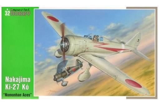Maquette Avion Nakajima Ki-27 Ko Nomonhan Aces Special Hobby 1/32 Plastique