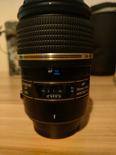 Tamron 90mm Macro Lens f2.8 Di AF SP for Nikon F-Mount, 272E, Good Condition - Picture 2 of 5