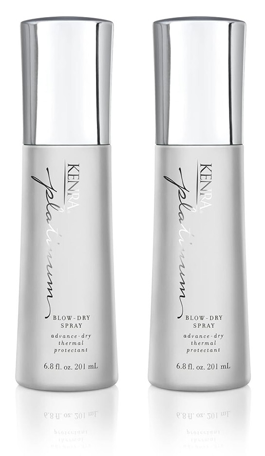 NEW Kenra Platinum Blow-Dry Spray Detangles Smooths Softens