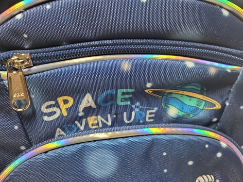 Backpack Space Adventure Boys Elementary Kindergarten Preschool School Bag - Picture 3 of 7