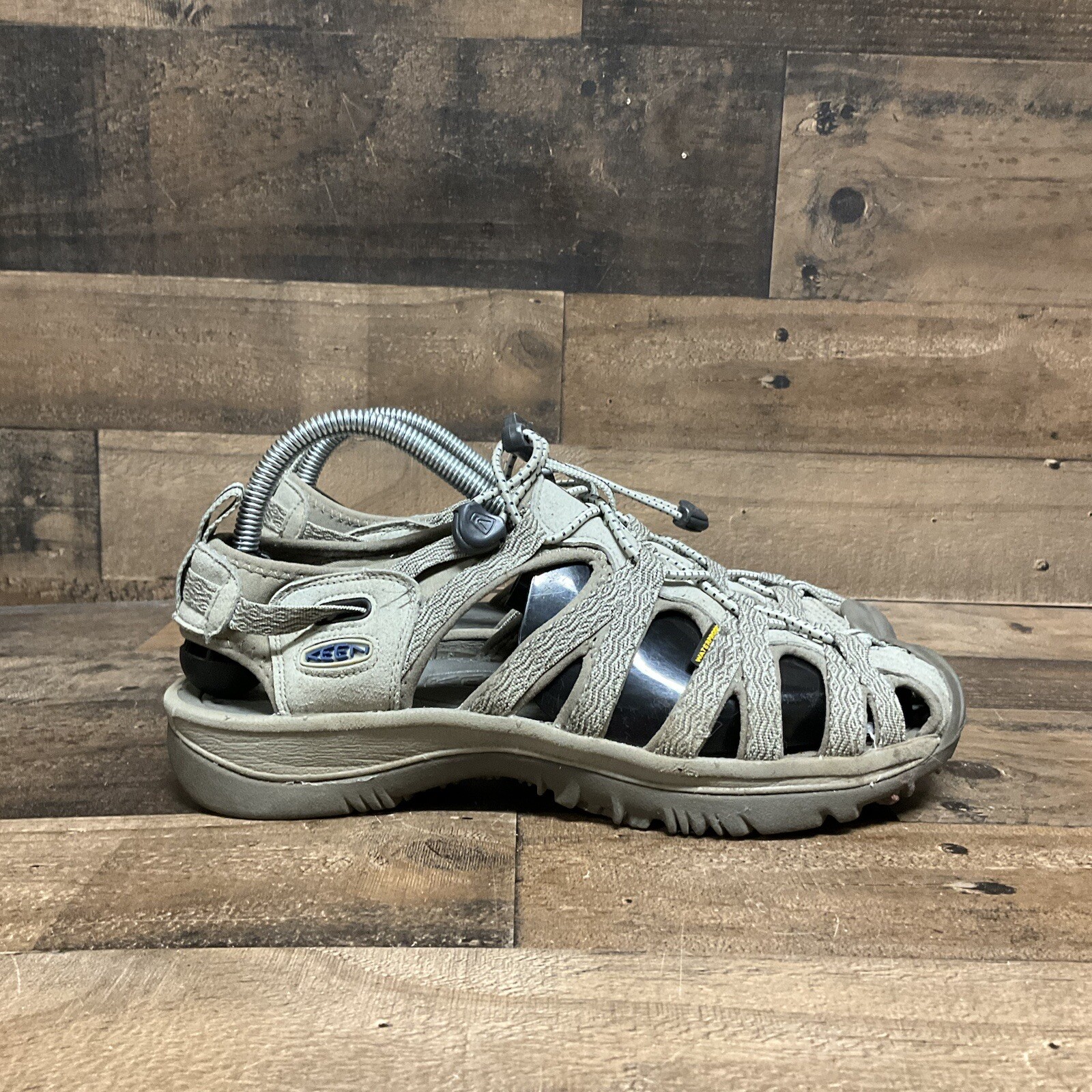 Sandali Keen Whisper grigio agata scarpe da trekking outdoor 1018226 donna 9 US 39 5 EU