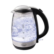 Quest Fast Boil Glass Kettle / 1.7L Capacity / Strix Controller / 3000W Power
