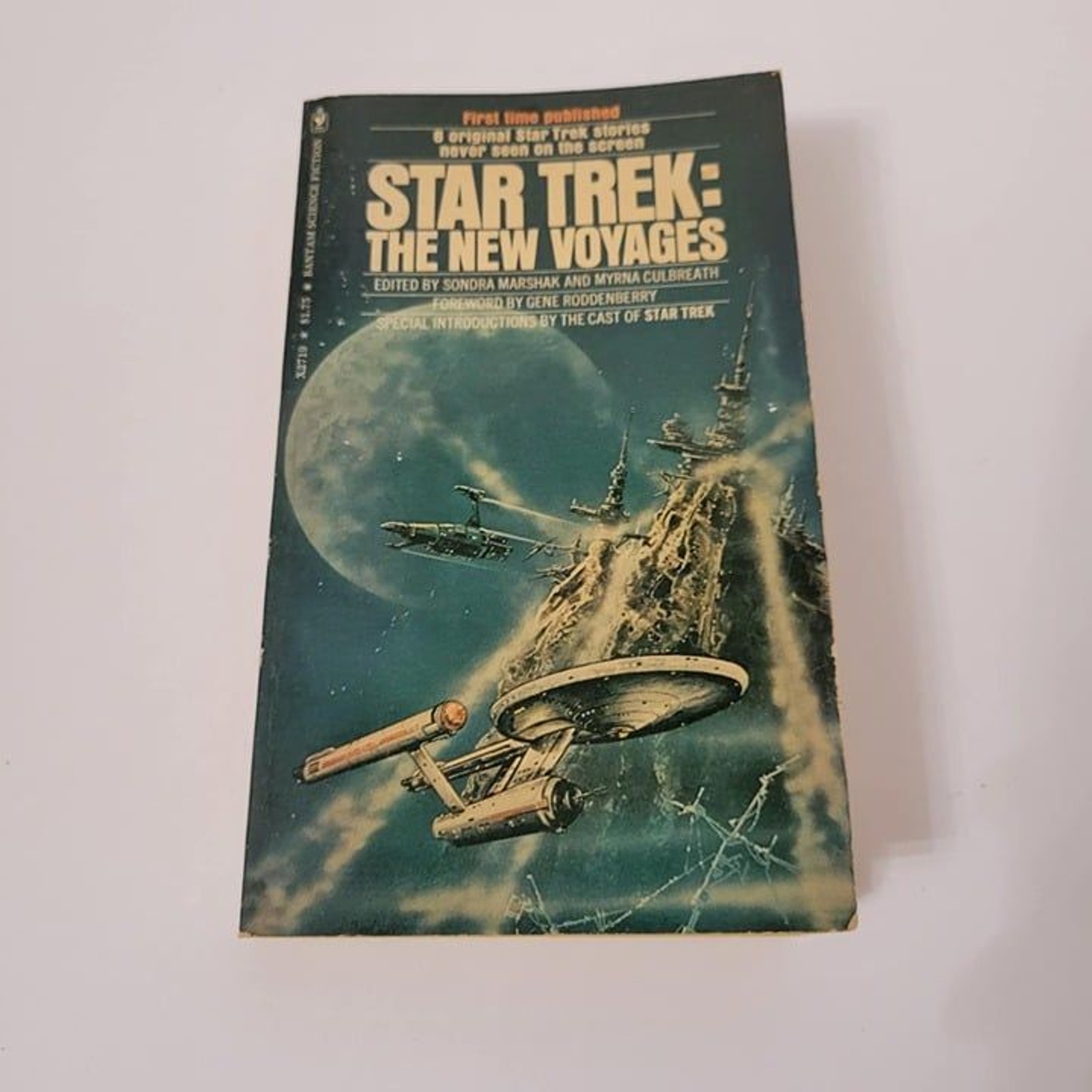 Star Trek The New Voyages 1976 Paperback Anthology Book