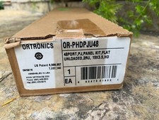 Ortronics  OR-PHDP JU48  48 Port Panel kit Fl...