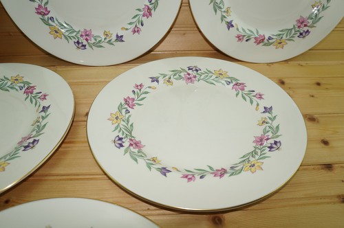 Pickard Garland (6) Dinner Plates, 10 5/8" - Picture 7 of 10
