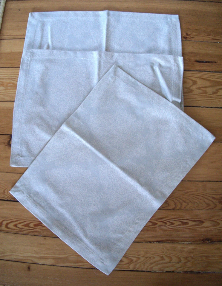 3x IKEA Doftminne Tischsets Platzsets Platzdeckechen Frühstücksets Grünbeige 30x