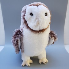 Douglas Swoop Barn Owl Plush 10" Stuffed Animal Bird Cuddle Toy Vintage