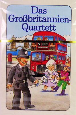 Amigo Sprachlernquartett Länderquartett Quartett Kartenspiel Großbritannien