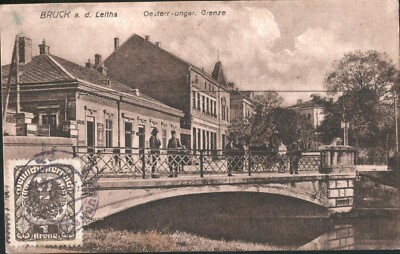 Bruck a.d. Leitha, Oesterr. -hungarian. Border 1924