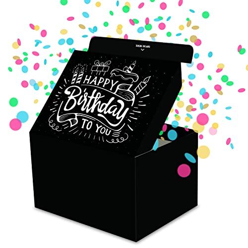 Caja de regalo emergente Caja de regalo sorpresa de feliz cumpleaños