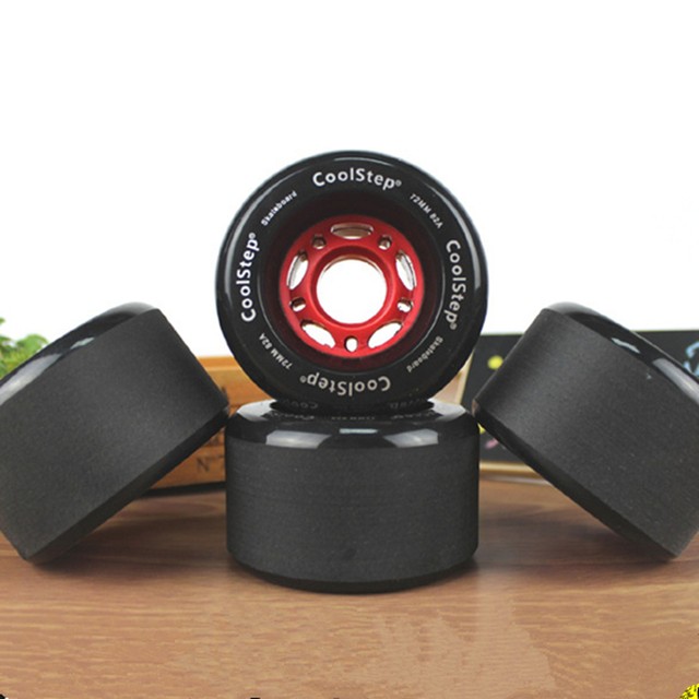 4pcs 70x43mm SkateBoard Road Wheel Longboard 82A Hardness Road Skating