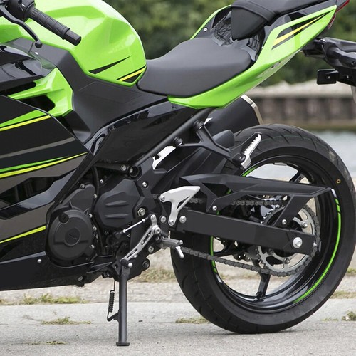Driver Foot Pegs Footrest Bracket Fit For Kawasaki Ninja 500 24 Ninja 400 18-24 - Picture 4 of 10