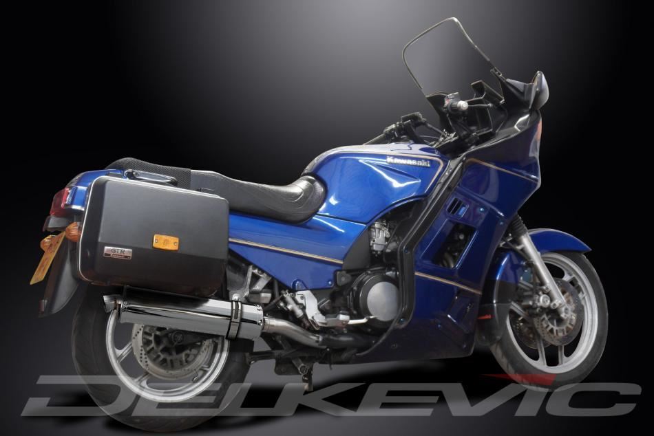 Delkevic 18" Stainless Mufflers Kawasaki Concours ZG1000 19862006