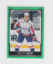 21/22 OPC Washington Capitals Dmitry Orlov Neon Green Border #224 Ltd #13/50